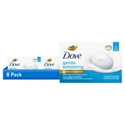 (8 pack) Dove Beauty Bar Soap For Soft, Smooth Skin, Gentle Exfoliating, Gently Renews Skin, 3.75 oz 4 Bars