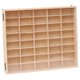 thumbnail image 5 of Vitrina de madera para coches de juguete, montada en pared, con cubierta a prueba de polvo, organizador, estante de exhibición para coleccionables,, 5 of 9