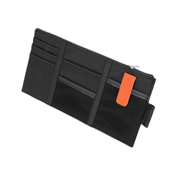 Unique Bargains Car Truck Sun Visor Organizer Storage Pocket Pouch Case Bag for CD Card