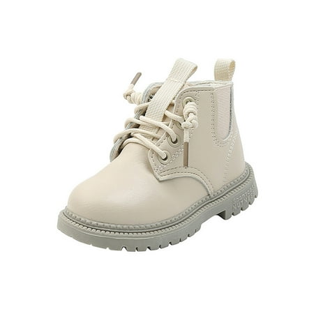 

Kesitin Children Non-slip Round Toe Booties Toddler Play Breathable Casual Shoes Soft Flat