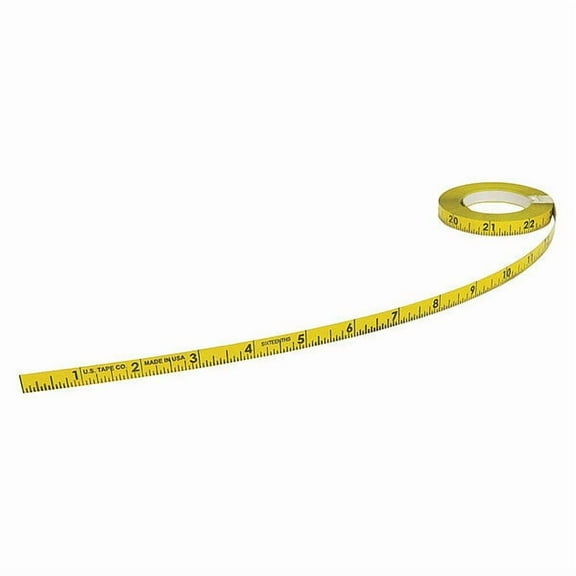 Us Tape 300 in Adhesive Tape Measure, 3/8 in Blade 58500