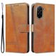 thumbnail image 1 of Compatible For Xiaomi Poco C71 4G / Xiaomi Redmi A5 4G (171.7*77.8*8.3mm) Wallet Case T-Shape Lines Leather Phone Cover Stand, 1 of 5