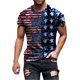 thumbnail image 1 of Soldier - playera de manga corta para hombre, diseño patriótico de la bandera americana, 4 de julio 10 - azul marino 3XL 10 - azul marino 3XL Xishao ropa, 1 of 2