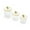 Clear, variant on FashionCha 3Pcs Serving Dish with Lid Appetizer Food Bowls Food Storage Containers Candy Clear