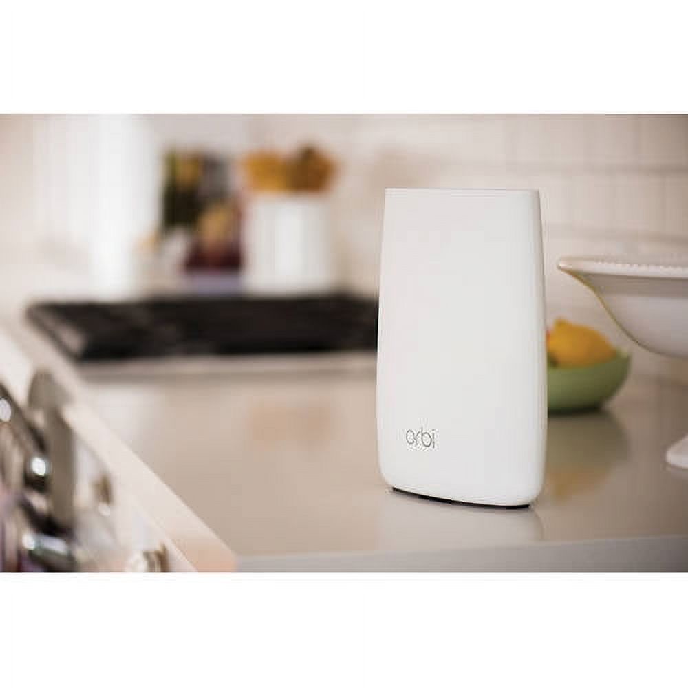 NETGEAR - Orbi AC3000 Tri-Band Mesh WiFi System with Router + 1 Satellite Extender, 3Gbps (RBK50) - image 3 of 11