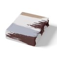 thumbnail image 4 of Erosebridal Housse de Couette Chic Minimaliste Simple, Literie Marron Taille Simple, Décor Géométrique Futuriste, Réversible 2 Pcs (Sans Couette), 4 of 7