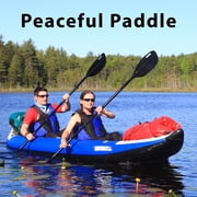Sea Eagle 420X Explorer Inflatable Kayak- Fishing, Touring, Camping, Exploring & White Watering QuikSail Package