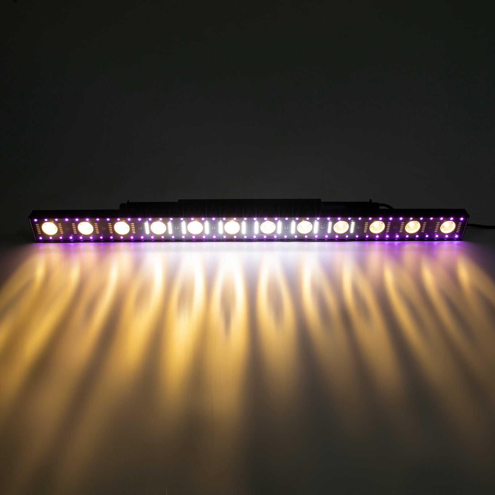 150W Stage Lights, RGB Beam Stage Light with 5050 3-in-1 LED, 90-240V Wide Voltage US Plug, Professional Auto DMX Strobe Wash Modes for DJ Party Club Theater Lighting Effects