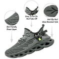 thumbnail image 2 of Zapatillas para correr XKOWUO para hombre gris oscuro talla 7, 2 of 5
