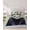 Black, variant on 4 Piece King Sheet Set Sage Green Cute Panda Sheets Set for King Size Bed, Breathable Soft Microfiber Bed Sheets Cooling Funny Animals Modern Art Fitted Sheet Deep Pocket, Pillowcases