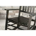thumbnail image 6 of Jack-Post Traditional Hardwood Porch Rocker In Black Finish, 6 of 12