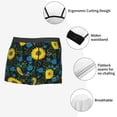 thumbnail image 6 of Naloa Sunflowers And Blue Flower Print Mens Underwear - Boxers for Men, Classic Briefs for Men, 6 of 9