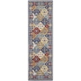 thumbnail image 5 of Nourison Grafix Moroccan Tiled Multicolor 2'3" x 7'6" Area Rug, (8' Runner), 5 of 8