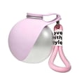 thumbnail image 4 of Botella agua para perros acero inoxidable gran capacidad, con recipiente plegable, 285 ml, durabilidad profesional, dispensador agua para Rosa, 4 of 8