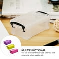 thumbnail image 6 of MRLESS Plastic Storage Box w/ Handle & Lid - Makeup & Jewelry Organizer (3pcs), 6 of 6