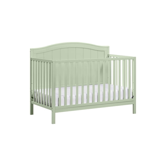 Suite Bebe Willow Cottage 5-in-1 Lifetime Convertible Crib in Sage Green