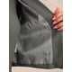 thumbnail image 5 of Conjuntos de trajes de blazers de negocios para mujeres, blazers de manga larga casual y vestidos sin mangas, atuendos de oficina L gris, 5 of 6