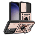 thumbnail image 2 of Venoro For Samsung Galaxy S23 FE Case Slide Camera Ring Stand Cover/HD Screen Protector, 2 of 26