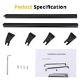 thumbnail image 4 of DSstyles Car Roof Rack Cross Bars, Car Roof Rack Cross Bars, Black, 4 of 9