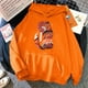 thumbnail image 2 of Sudadera con capucha de dibujos animados de Anime para hombre, ropa con estampado de zorro japonés Ukiyo E, suéter con capucha grueso cálido, ropa Harajuku, otoño, 2 of 5