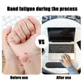 thumbnail image 4 of RXIRUCGD Ergonomic Mouse Pad Wrist Support Comfortable Mouse Pad Wrist Support Wrist Pain Relief Gel Mouse Pad Rubber Base Mouse Pad Suitable For Notebook, 4 of 7