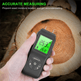 thumbnail image 3 of 2X Digital Moisture Meter, Water Leak Detector, Moisture Tester, Pin Type, Backlit LCD Display,Wood Humidity Tester, 3 of 8