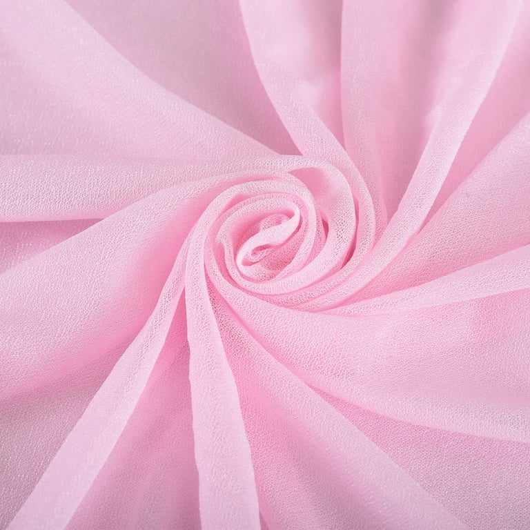 Pink Chiffon Fabric 