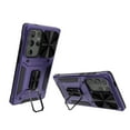 thumbnail image 3 of SaniMore for Samsung Galaxy S23 Ultra Stand Case, Slide Camera Cover 360 Degree Rotating Kickstand Magnetic Car Mount Hybird Tri-layer Rugged Shell Military-grade Shockproof Anti-drop Cover, Purple, 3 of 5