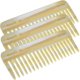 thumbnail image 1 of Giorgio G30 Peine desenredante de cabello grande de 5,75 pulgadas con dientes anchos para cabello grueso, rizado y ondulado. Peine desenredante de pelo largo para mojado y seco. Hecho a mano de celulo, 1 of 5