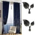 thumbnail image 2 of 2 varillas de hierro decorativas para cortinas de ventana 22 mm, 2 of 9