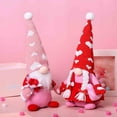 thumbnail image 5 of Steadline Valentine's Day Fabric Gnome Figurine - Heart Holding Dwarf Decor - Romantic Table Centerpiece - Cute Home Decoration Gift, 5 of 6