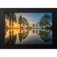 thumbnail image 2 of Whanset, Chanwit 14x11 Black Modern Framed Museum Art Print Titled - Mount Fuji reflected in Lake , Japan, 2 of 5