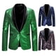thumbnail image 5 of Traje de actuación europeo y americano con lentejuelas doradas, traje de discoteca para hombre, presentador de MC, estudio, abrigo de talla europea, 5 of 5