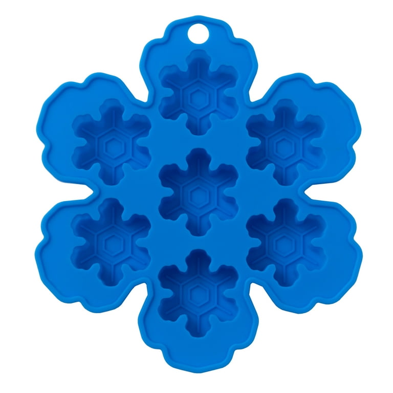Snowflake Silicone Ice Cube Tray - Holiday Wine Cellar