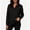 A05-Black, variant on Zysthvn Pullover Sweatshirts for Women Casual Fall Warm Women's Sweatshirt Loose Fit Long Sleeve V Neck Solid Tops