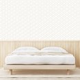 thumbnail image 4 of Ambesonne Abstract Peel & Stick Wallpaper for Home, Geometric Modern Trellis, 13"x100", Sand Brown White, 4 of 6