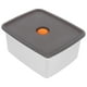 thumbnail image 1 of Nevera de acero inoxidable para conservar alimentos, contenedor de frutas con tapa, 2900 ml, 1 of 8