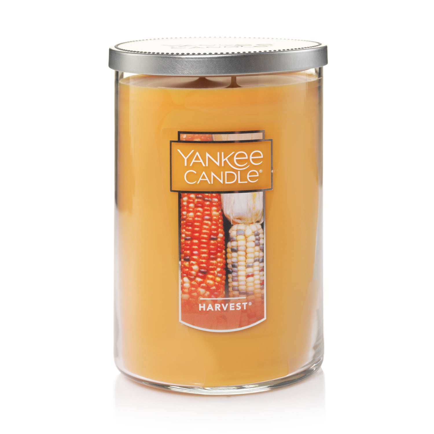 YANKEE CANDLE HARVEST 22 oz LARGE 2-WICK TUMBLER FALL FAVORITE HTF SCENT 