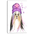 thumbnail image 2 of Design Art - Chien Mignon avec Chapeau Étoilé, 2 of 3
