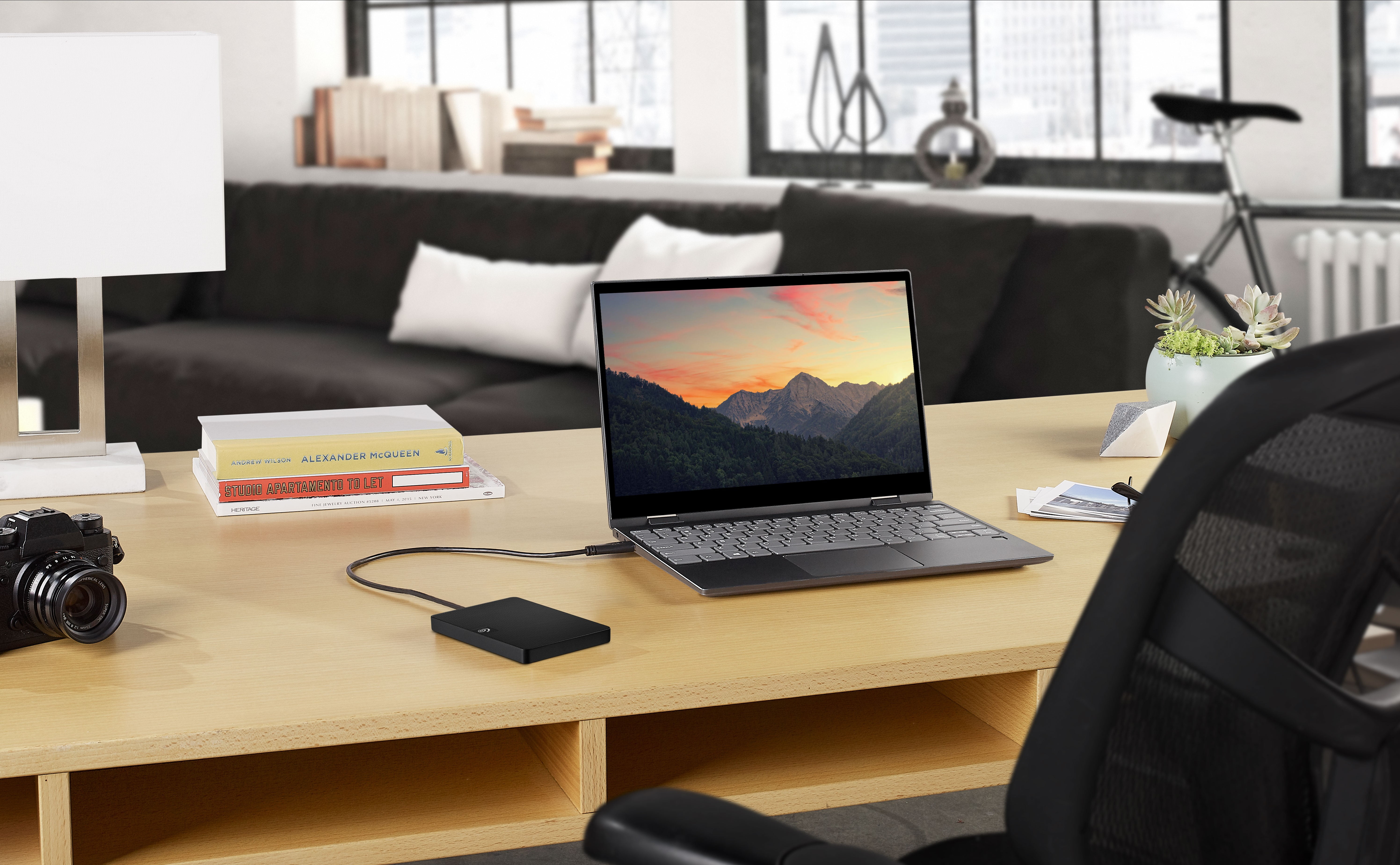 Disque dur externe portable Seagate Expansion 1 To - USB 3.0, pour Mac et PC avec services et logiciels de récupération (STKN1000400)