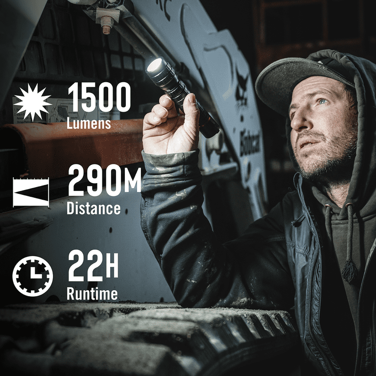 Coast G65R 1500 Lumen Rechargeable LED Flashlight photo 2