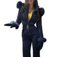 thumbnail image 1 of Combinaison de Neige Chaude d'Hiver pour Femmes Pantalon de Sport Extérieur Combinaison de Ski Imperméable, 1 of 5