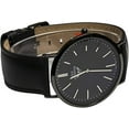 thumbnail image 5 of Blekon Collections Japanese Quartz Unisex 43mm Case Luxurious Genuine Leather Strap Watch, 5 of 5