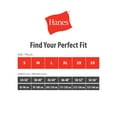 thumbnail image 3 of Hanes Mens' X_Temp Comfort Cool White Crew T-Shirt, 5 + 1 Bonus Pack, 3 of 3