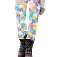 thumbnail image 4 of Cutuoiiu Plus Size Womens Easter Egg Print Leggings Stretchy Casual Tight Pants for Workout and Daily Wear Gifts, 4 of 6