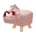 thumbnail image 4 of DOLITY Animal Footstool Foot Rest Shoe Changing Chair Multifunctional Cute Ottoman Room pink dragons, 4 of 9
