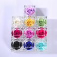 thumbnail image 2 of 1Pcs Preserved Flower Eternity Rose Never Withered Rose Gift for Valentine's Day Birthday and Anniversary with Drawer Gift Box (Rosy), 2 of 3