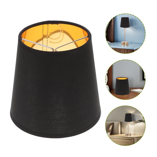 unbranded 6Ud De Metal Negro Con Interior Dorado Para Uso En Hogar