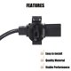 thumbnail image 4 of 1 sensor de velocidad de rueda ABS delantero izquierdo para Honda Insight 2019-2021 1.5L eléctrico/gas 2.0L Gas para Honda Civic 2016-2020 1.5L 2.0L Gas, 4 of 7