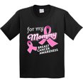 thumbnail image 3 of Inktastic For My Mommy Breast Cancer Awareness Youth T-Shirt, 3 of 5